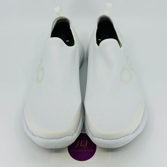 OOFOS Women's OOmg Sport White Slip On Comfort Recovery Shoes Size 8 US/ 39 EU - Picture 3 of 11